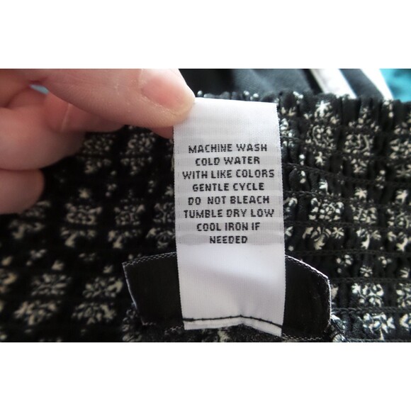 Joe B J Benbasset Women Burgundy Palazzo Pant Size Large Elastic Waist - Picture 3 of 10